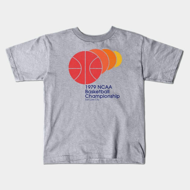 College Basketball Championship 1979 Kids T-Shirt by LocalZonly